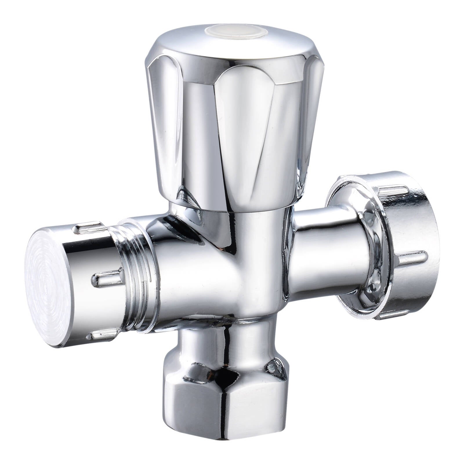 Kinetic 15mm x 20mm Chrome Lead Free Brass Double Mini Tap Hot and Cold
