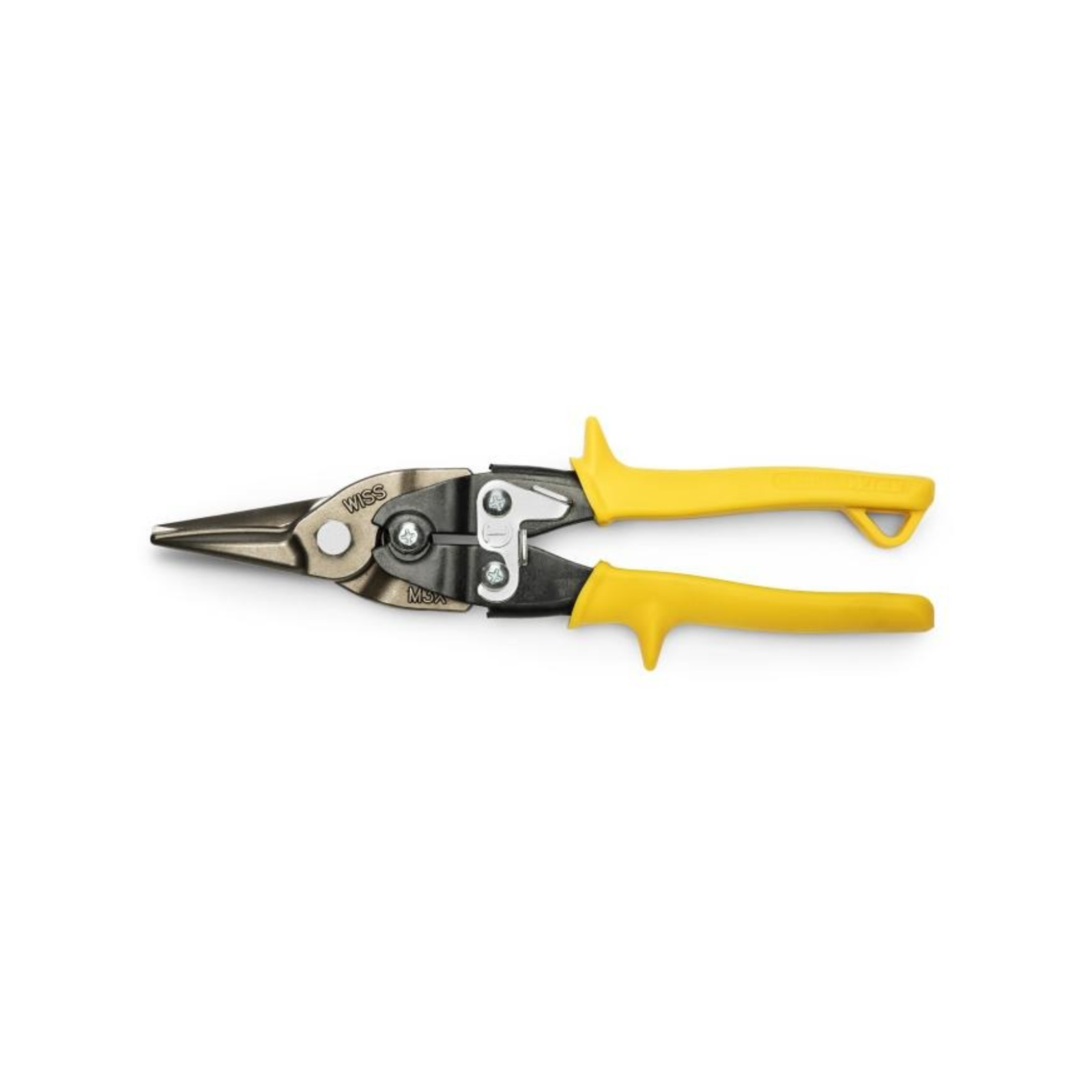 Crescent WISS 248mm Straight Cut Aviation Snips Yellow