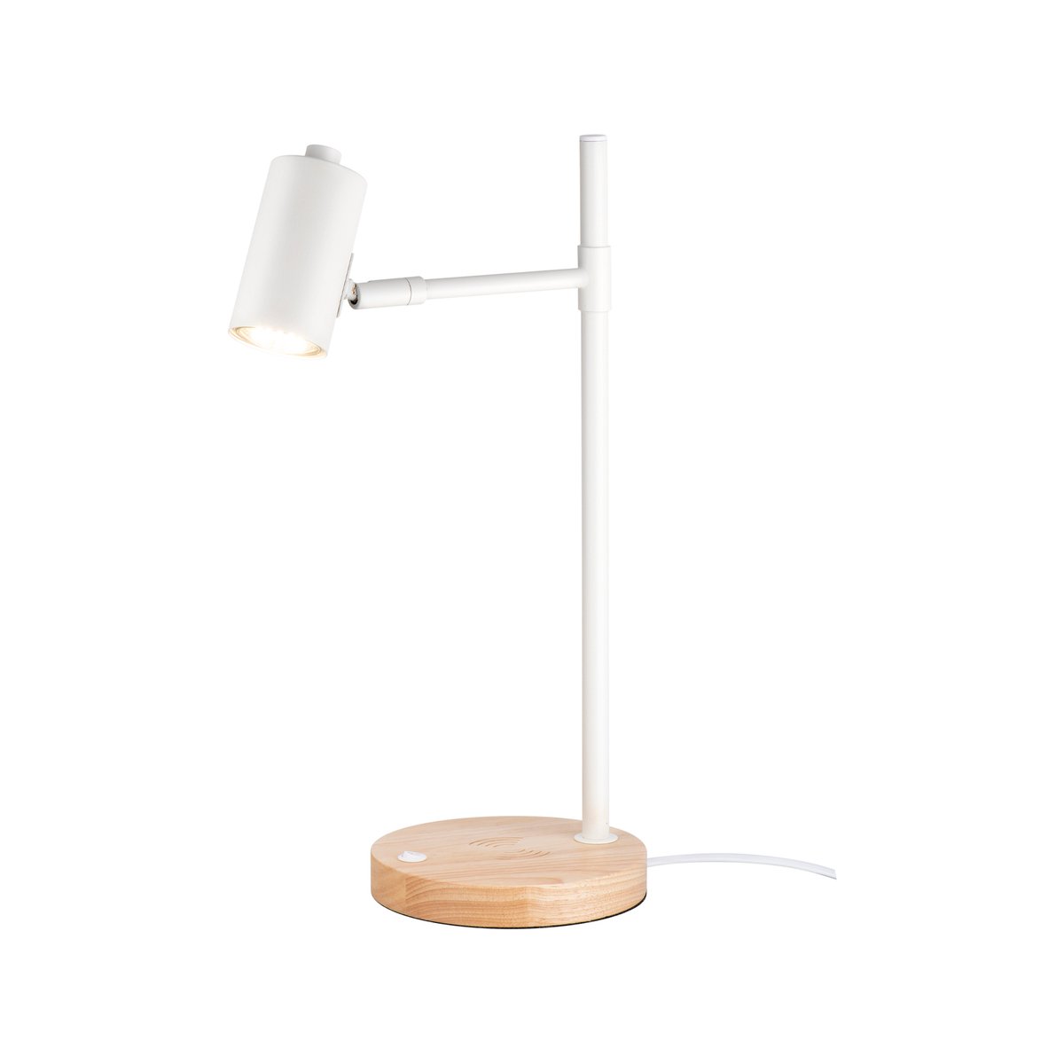 Verve Design Amari Desk Lamp - Wireless Charging - 160mm x 435mm - Matt White - SuperSaverAU - view 3