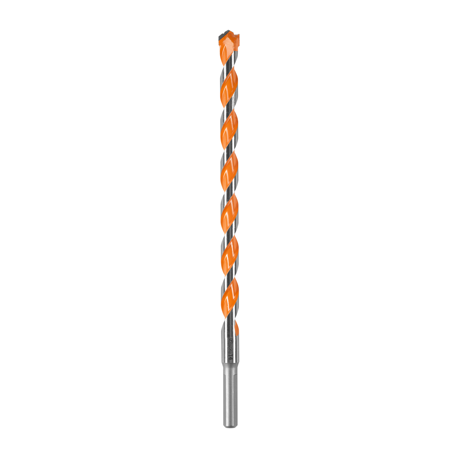 Kango 14 x 260mm Masonry Drill Bit - 1/4" Hex Carbide Rapid Tip for Concrete & Brick