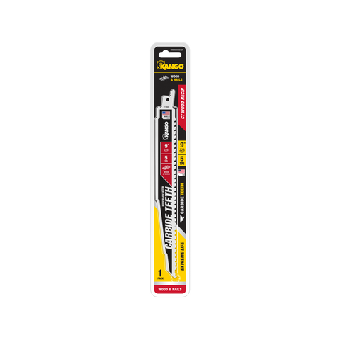 Kango 9" 5 TPI Carbide Teeth Wood Reciprocating Blade