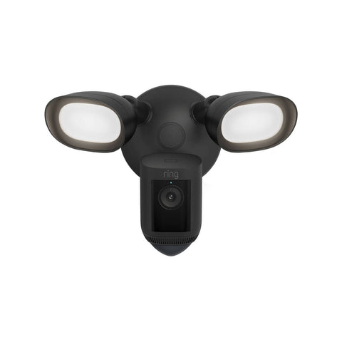 Ring Black Wired 2K Floodlight Cam Pro Outdoor Security Camera B0CG6RB3HR