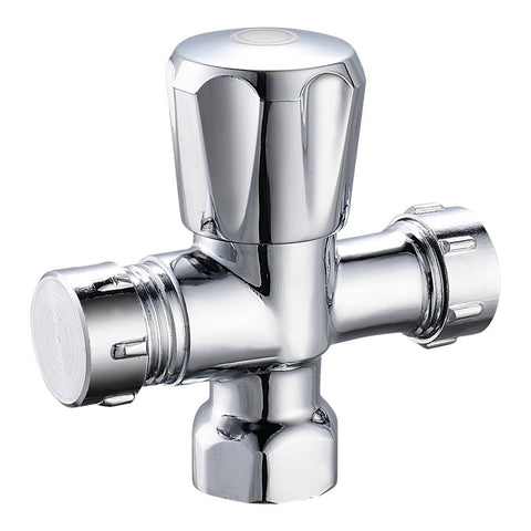 Kinetic Chrome Double Mini Tap - 15 x 15mm - Lead-Free Brass - Smooth Operation - SuperSaverAU - view 1