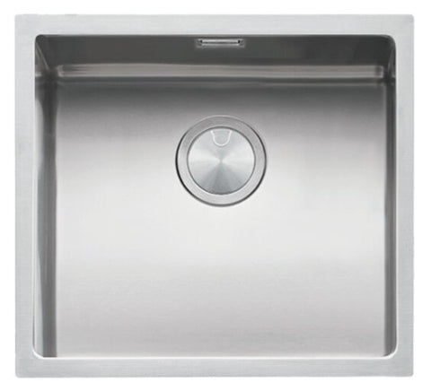 Barazza R15 single bowl sink - Stainless steel, flush mount with waste included - 1X4540I