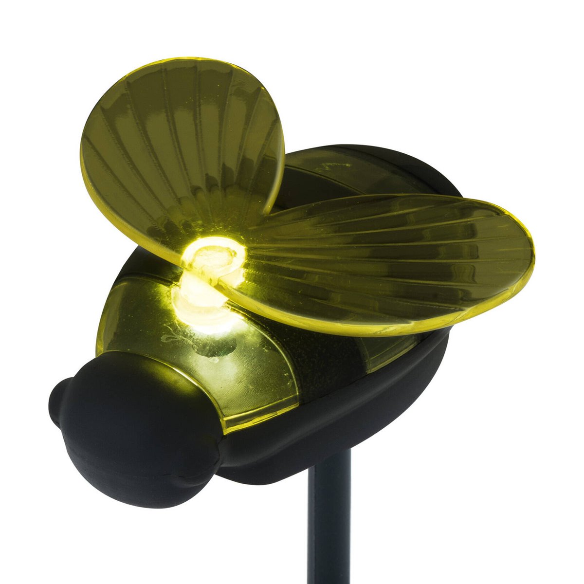 Click Solar Path Light Bee - Solar Powered Outdoor Lighting - 75mm x 140mm - Yellow - SuperSaverAU - view 2