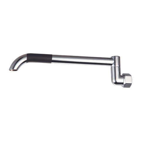 Shaw Mason Chrome Swivel Laundry Arm - 230mm - Lead Free Brass - Durable - SuperSaverAU - view 1