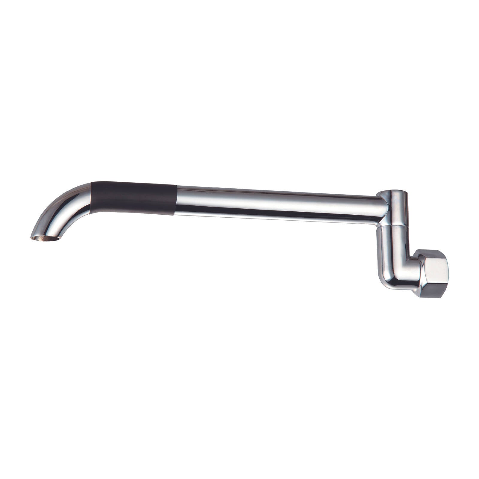Shaw & Mason 230mm Chrome Swivel Laundry Arm, Lead Free Brass, 9L/min WELS 3 Star