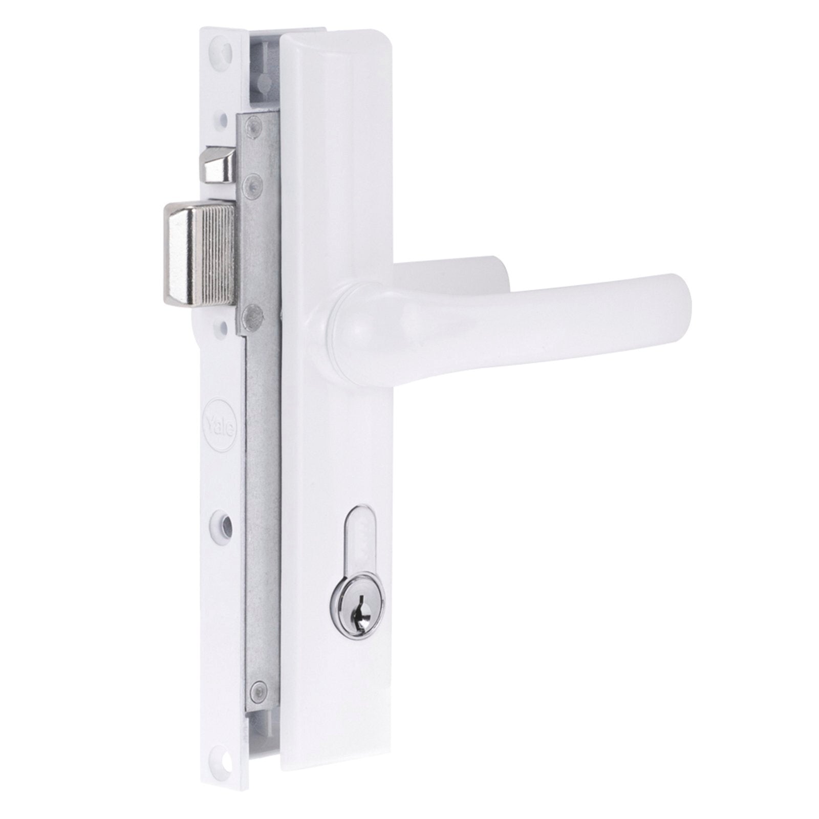 Yale Quattro Hinged Screen Security Door Lock White