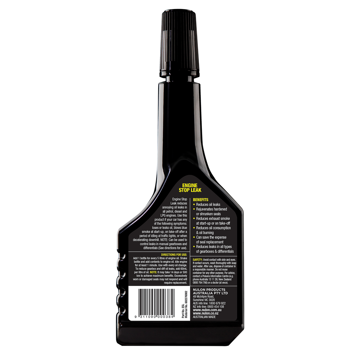 Nulon Engine Stop Leak - 300ml - Reduces Oil Leaks & Exhaust Smoke - SuperSaverAU - view 2