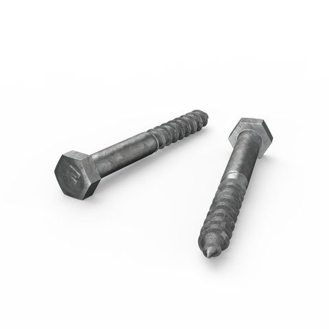 Zenith Hot Dip Galvanised Hex Head Coach Screws M10 x 90mm Each - SuperSaverAU - view 1