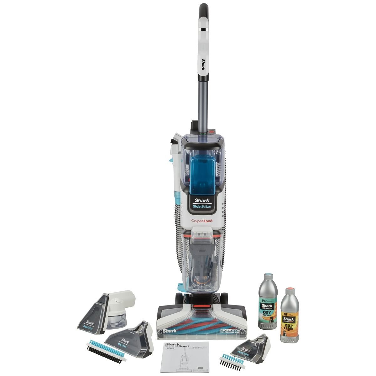 Shark CarpetXpert Deep Carpet Cleaner - Built-In StainStriker, PowerWash Spray, Three Cleaning Modes - EX200