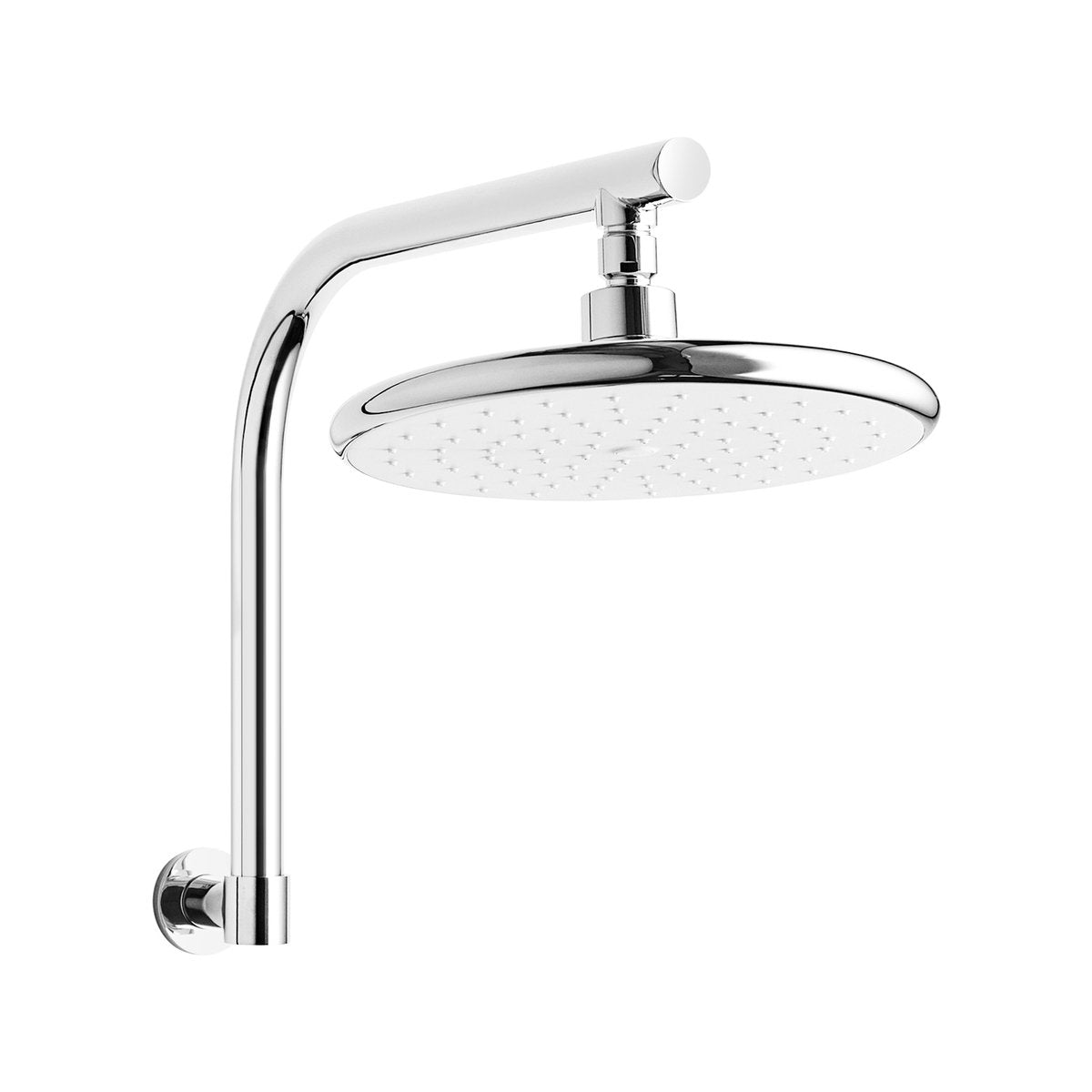 Revolution Chrome Self Cleaning Round Rain Shower & Arm 8L/min WELS 3 Star