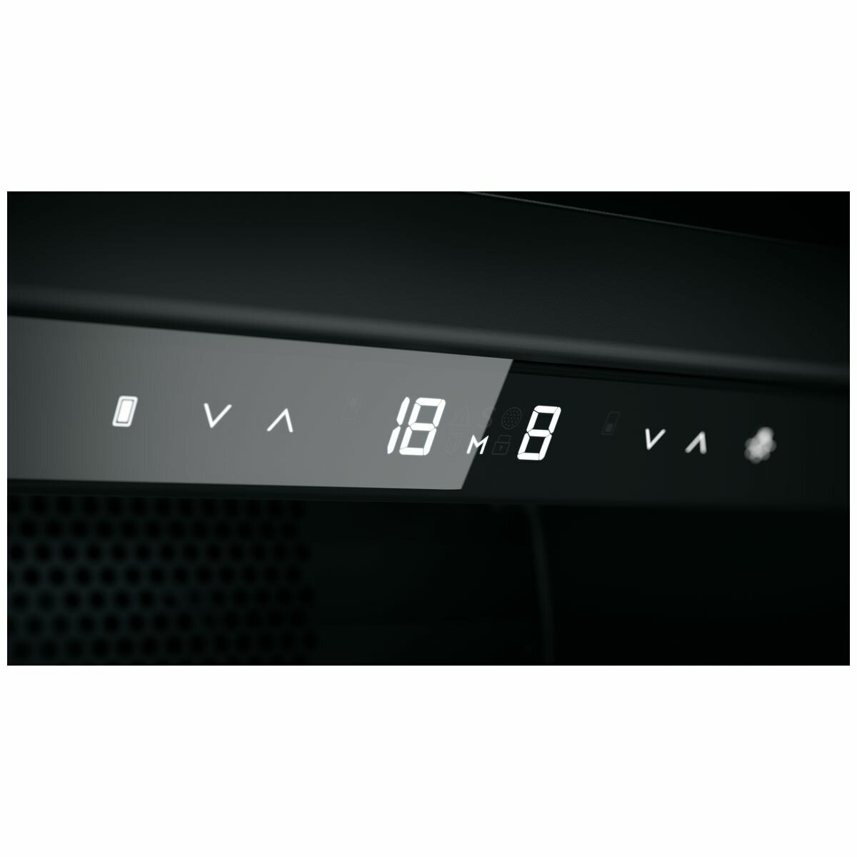 Vintec 198 Bottle Multi-Zone Wine Storage Cabinet - Black, UV-Protected Glass Door - VWM198SBA-R