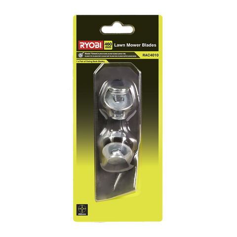 Ryobi Swing Back Lawn Mower Blade 2 Pack RAC4010