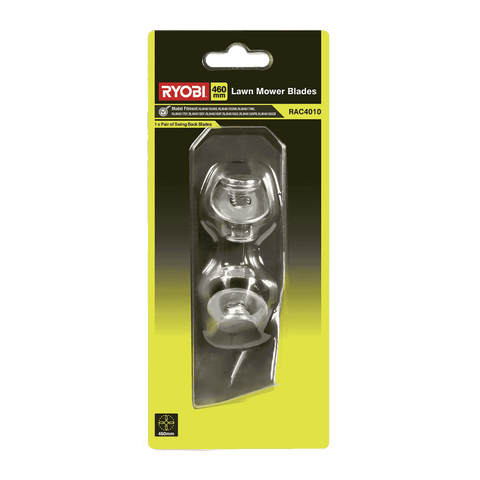 Ryobi Swing Back Lawn Mower Blade 2 Pack RAC4010