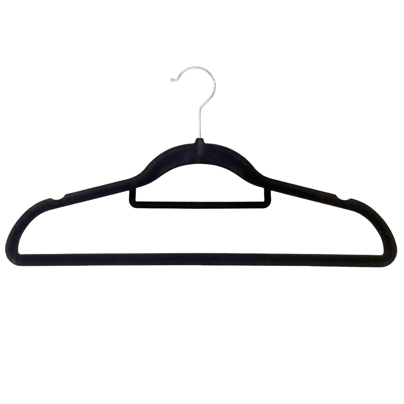 Practa Velvet Slim Clothes Hangers 30 Pack Non-Slip with Strap Notches