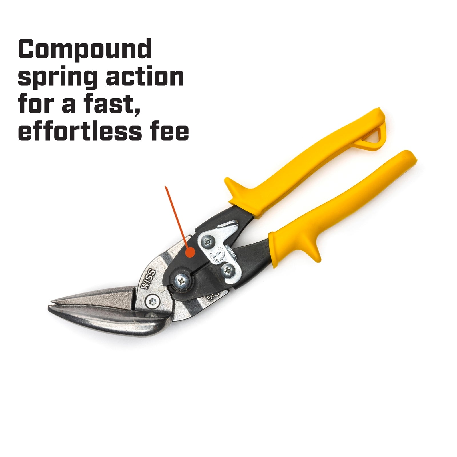 Crescent Wiss 250mm Straight Cut Offset Aviation Snips