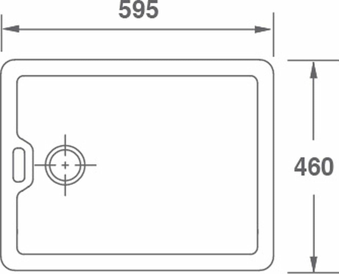 Shaws Belfast 600 Single Bowl Handcrafted Fireclay Sink - White, Undermount, Lifetime Warranty - SCBE600WH