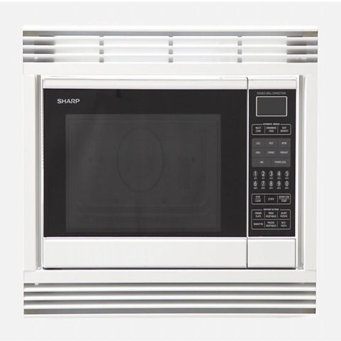 Sharp white microwave trim kit - Suits the Sharp R890NW microwave - Microwave not included - EBR5000W