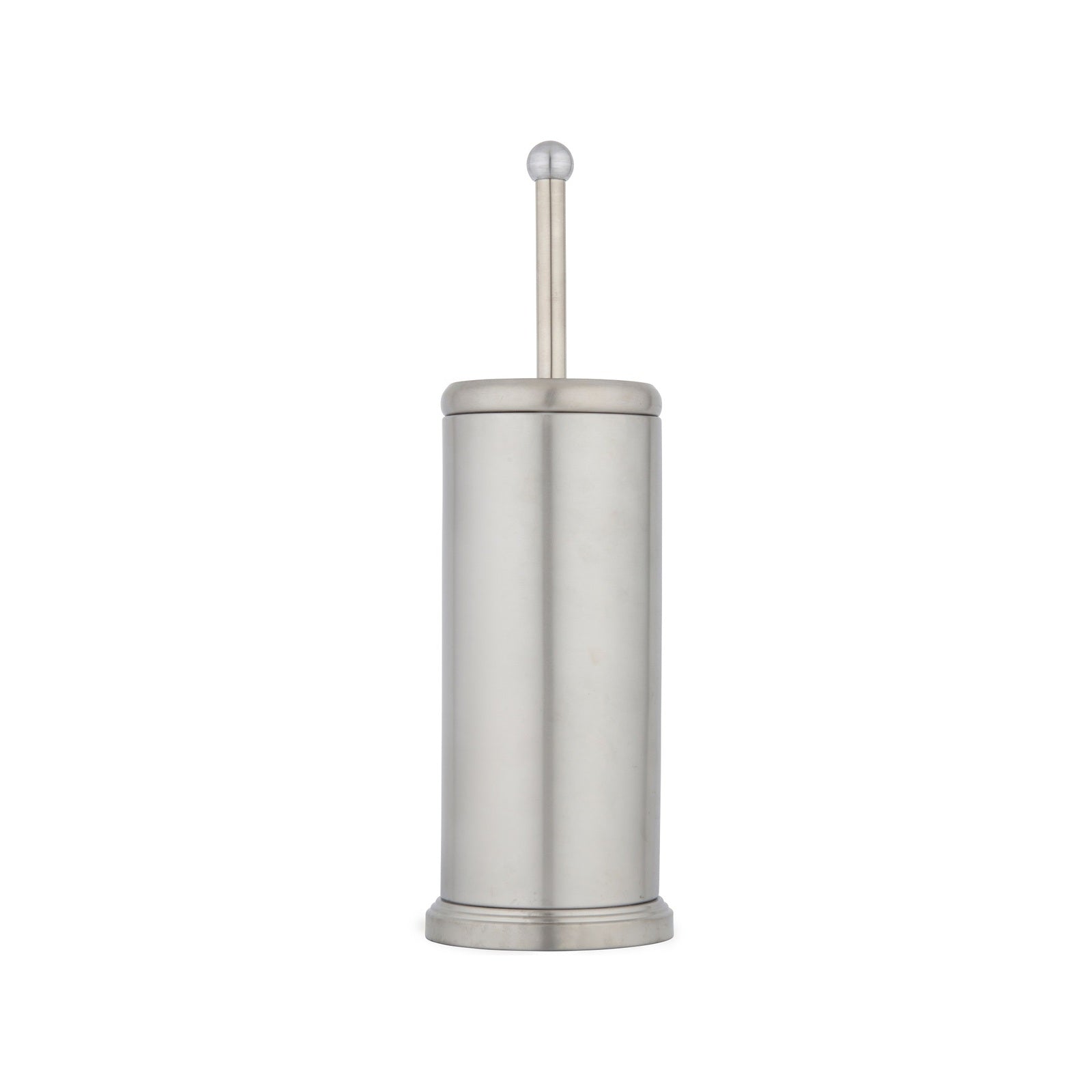 Barelli Stainless Steel Toilet Brush & Holder Silver
