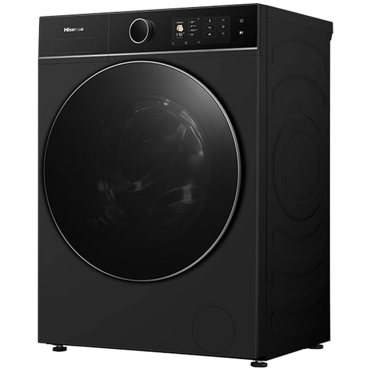 Hisense Series 8I 10kg Front Load Washer - Auto Dosing, Double 5 Star Rating, Charcoal Black - HWF8I1015BX