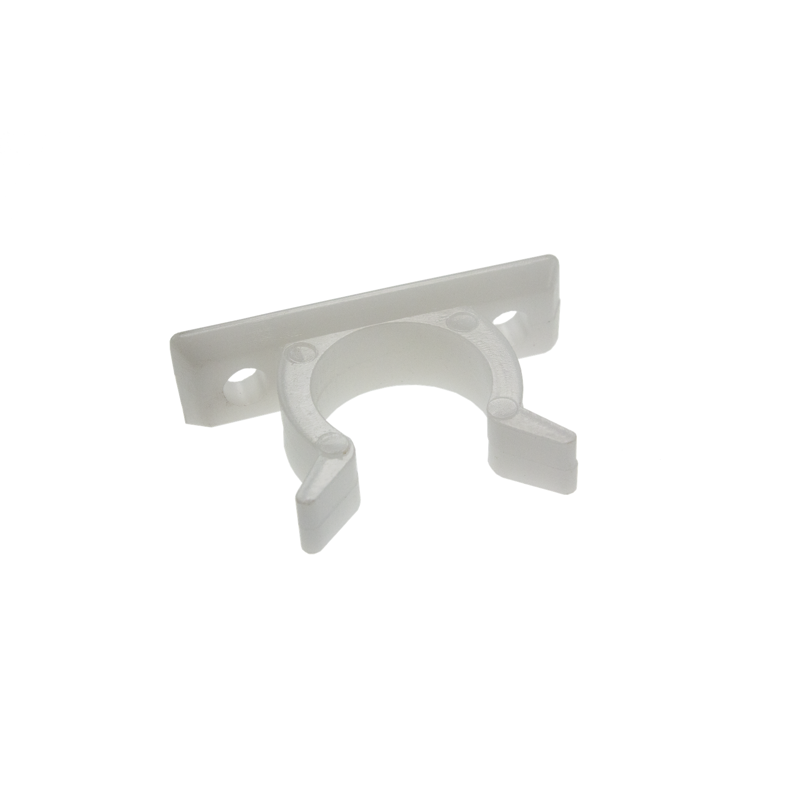 Adoored 40mm White Plastic Door Clip - Weather Resistant Door Holder