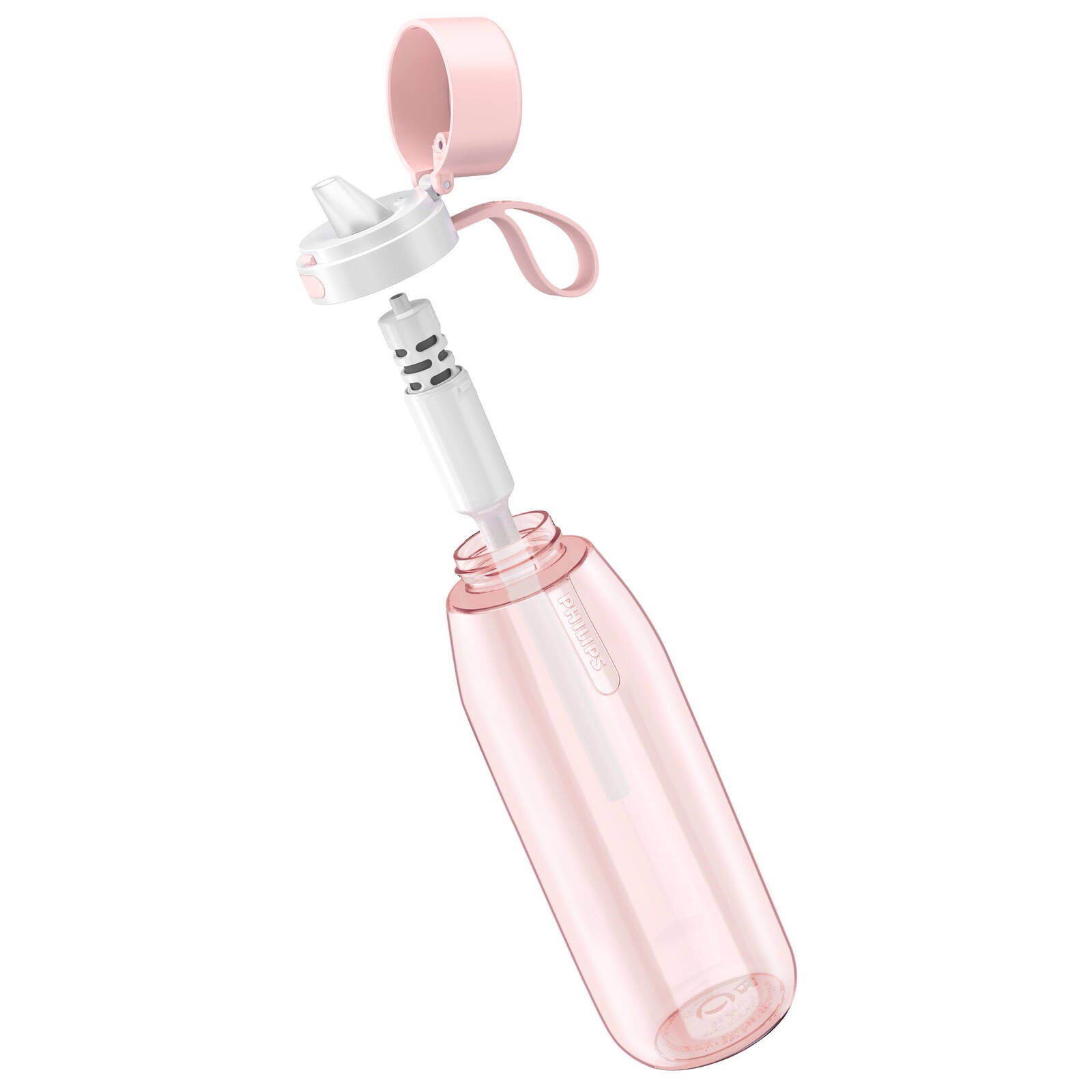Philips GoZero Daily Straw Filtration Water Bottle XL 1065ml AWP2732