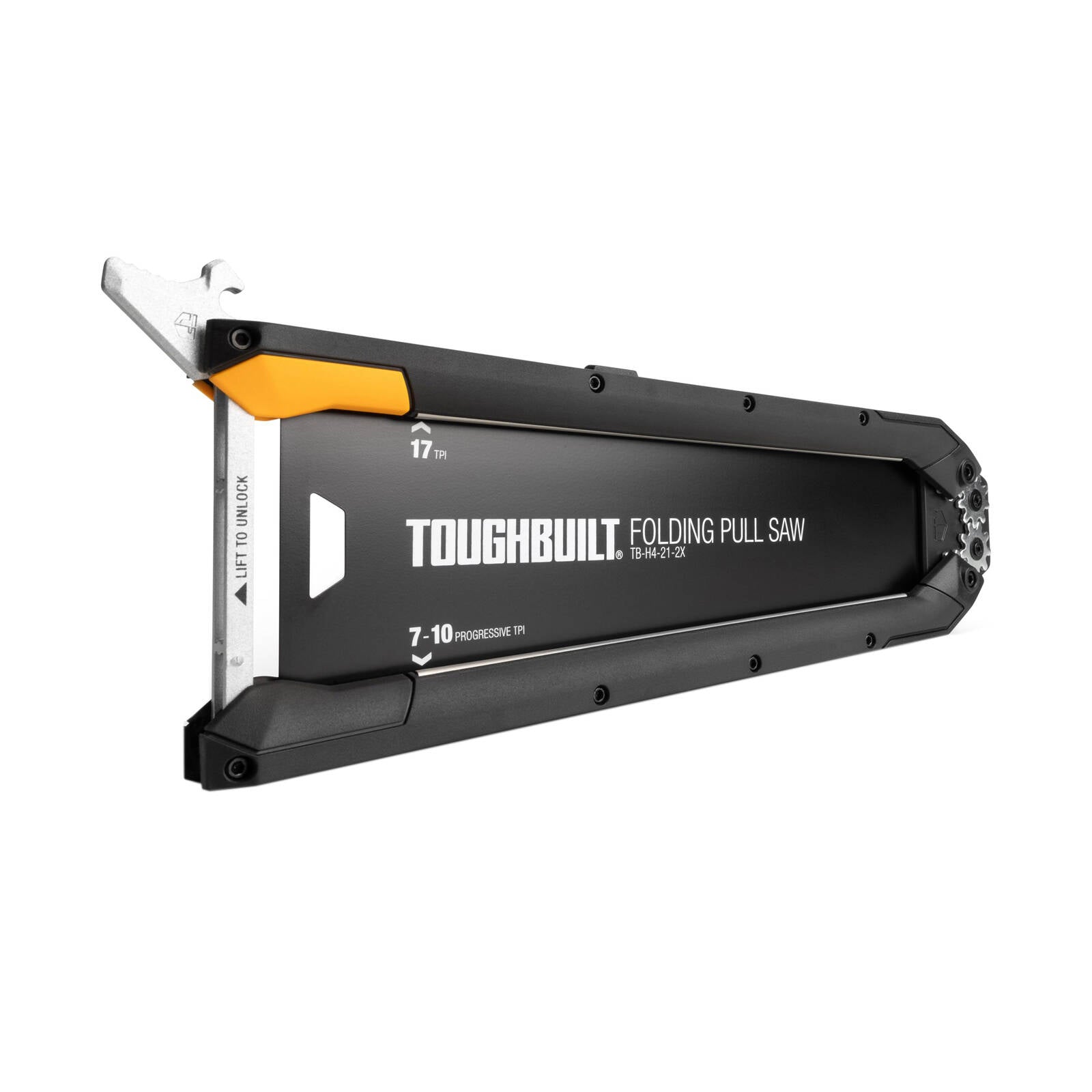 ToughBuilt Folding Pull Saw 17 TPI with Folding Handle
