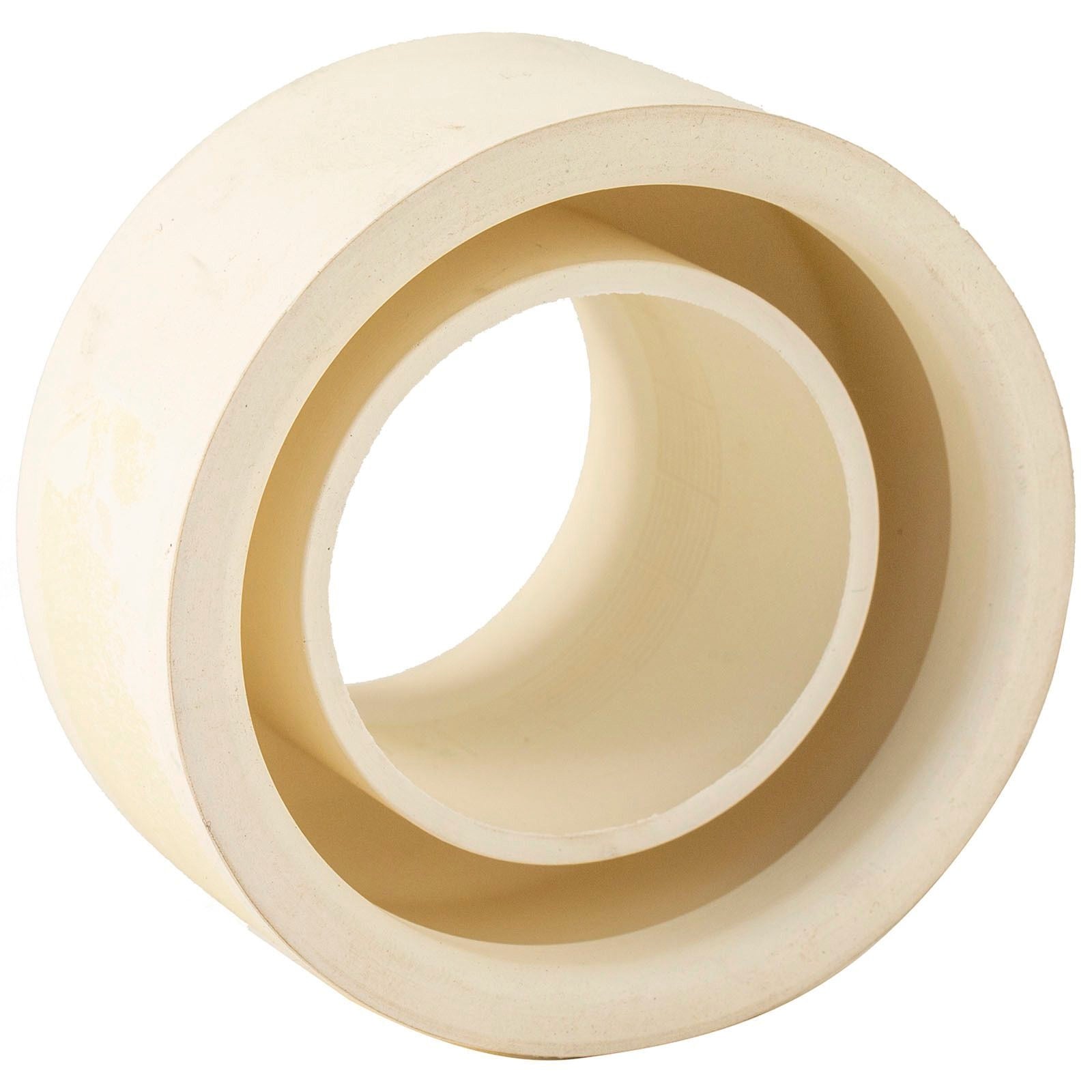 Deks 50mm White Rubber Dekfit Pan Cone