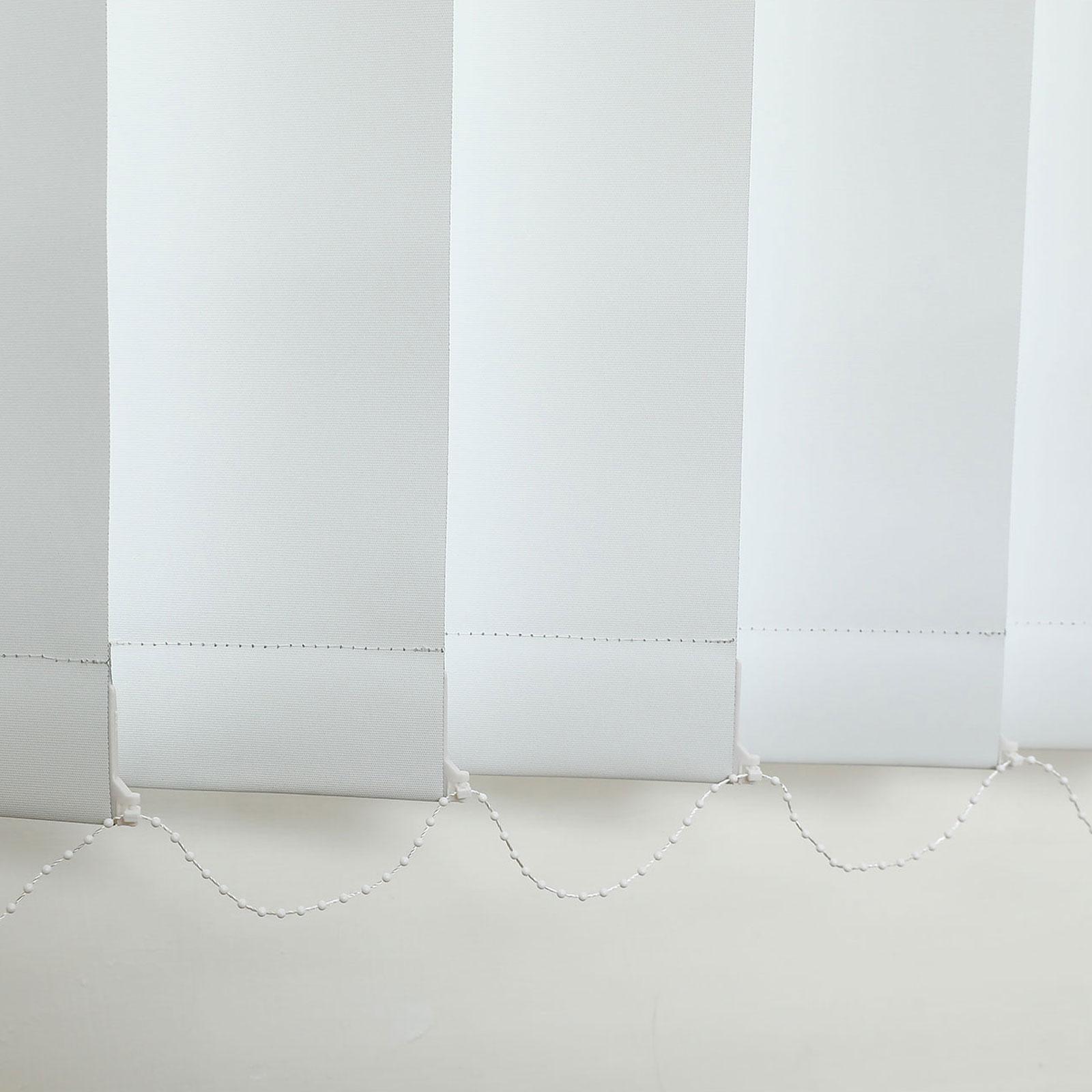 Windoware 127mm White Vertical Blind Bottom Link Chain - Plastic, 24 Pack