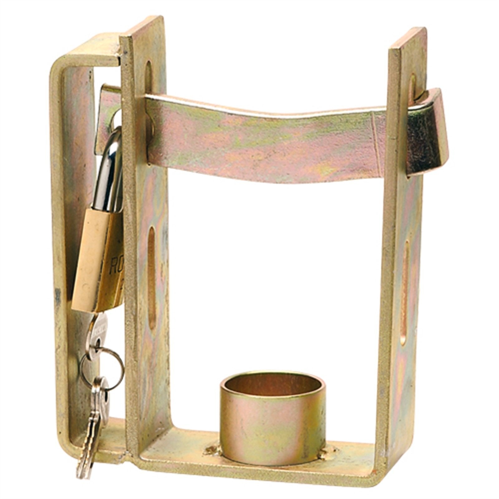 Ark Two-Position Coupling Lock, Steel, Trailer Security