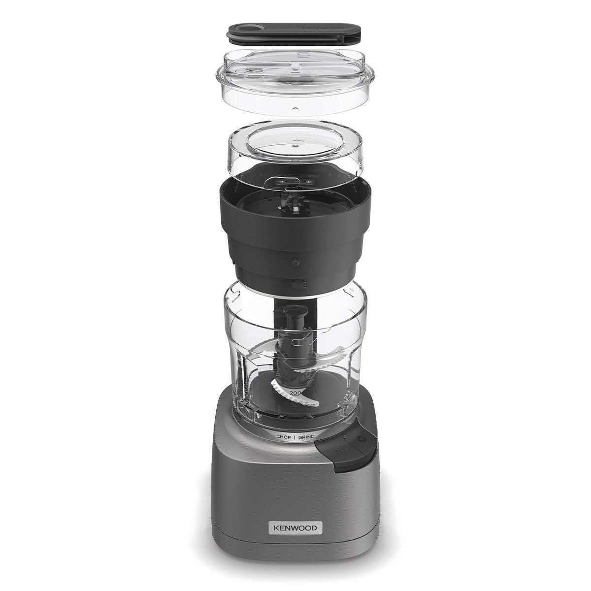 Kenwood Duo Prep two-in-one chopper and grinder - 800W, 500ml, stack and store - CHP80000SI