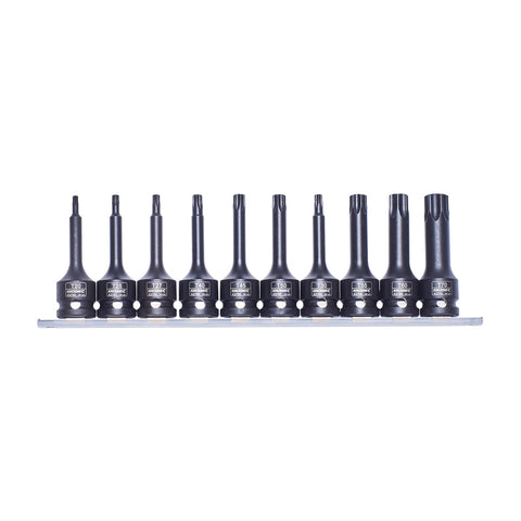 Kincrome 10 Piece 1/2" Drive Chrome Molybdenum Torx Socket Rail