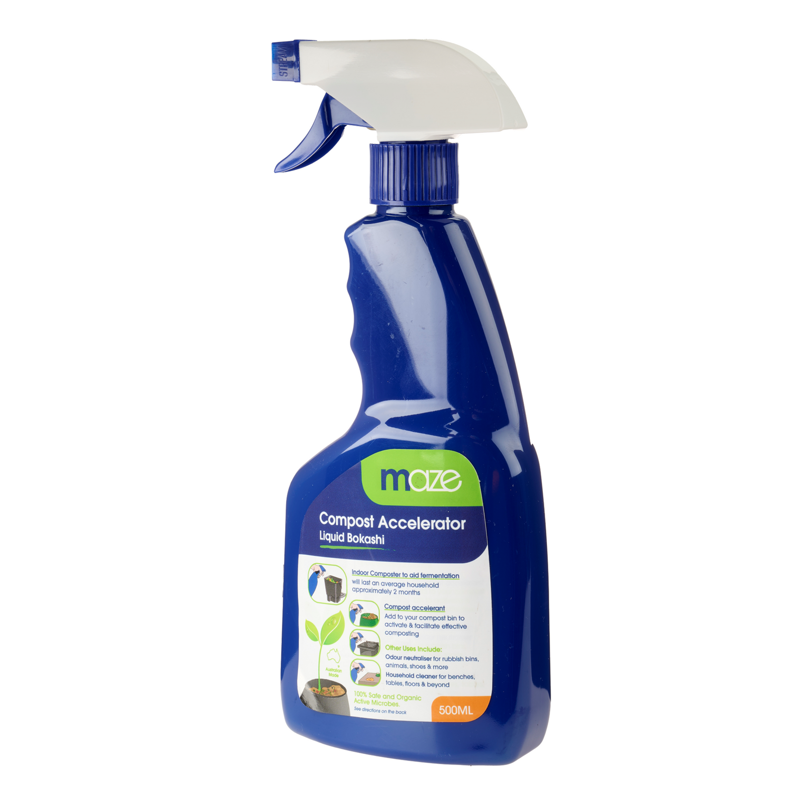 Maze Bokashi Compost Bin Liquid Additive 500ml Natural Enzymes