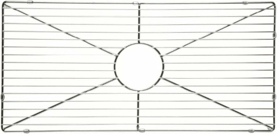 Turner Hastings Patri 75 protective sink grid - stainless steel, dishwasher safe, 1 year warranty - PA75SSG