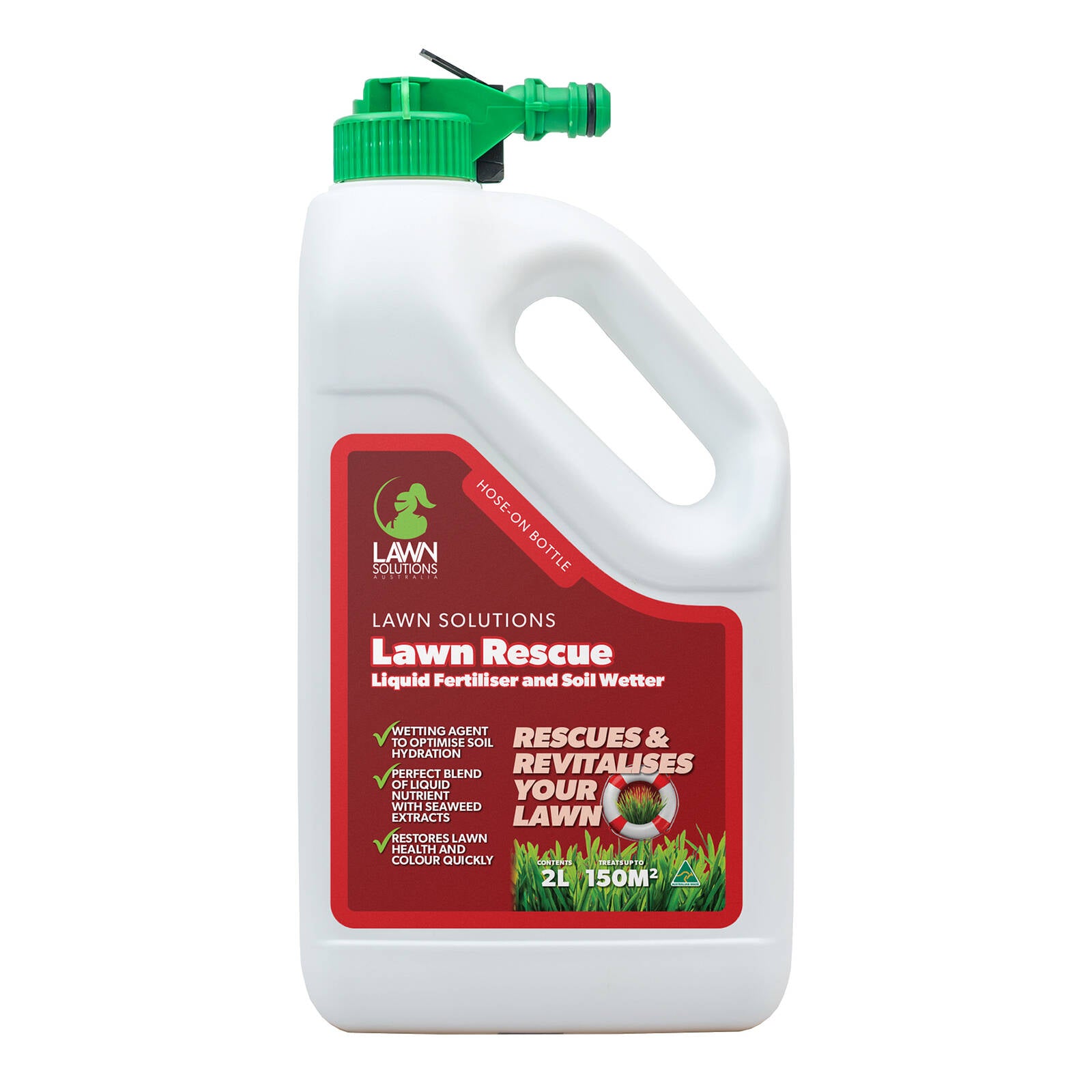 Lawn Solutions Australia RTU Lawn Rescue Liquid 2L