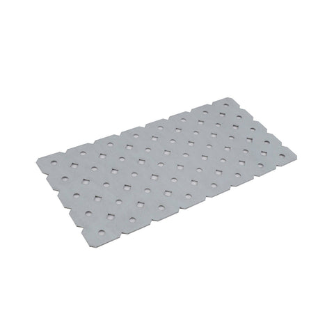 Carinya 200 x 100 x 1mm Galvanised Steel Flat Plate Make-A-Bracket, Customisable