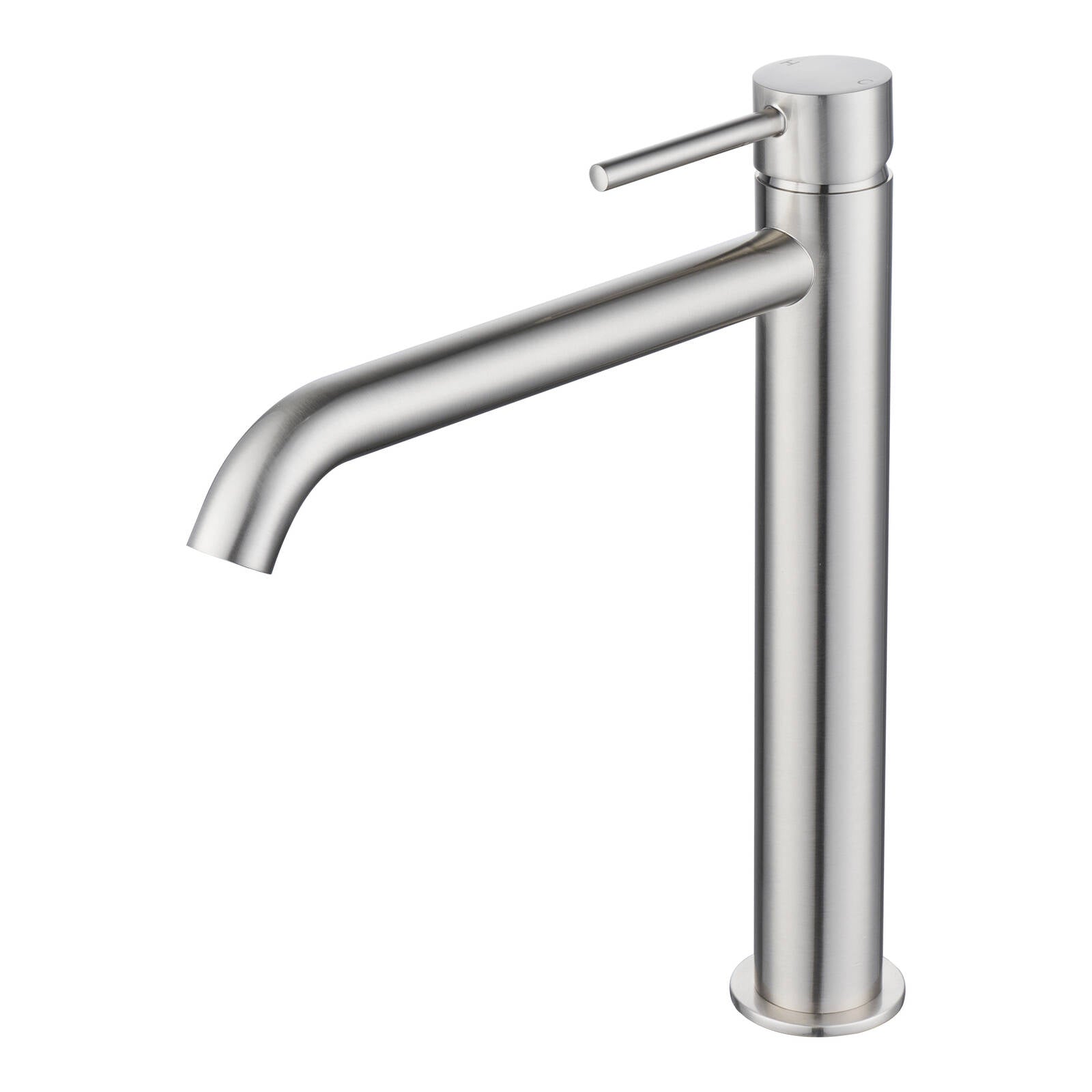 Mondella Resonance 25mm Brushed Nickel Vessel Basin Mixer 7.5L/min WELS 4 Star