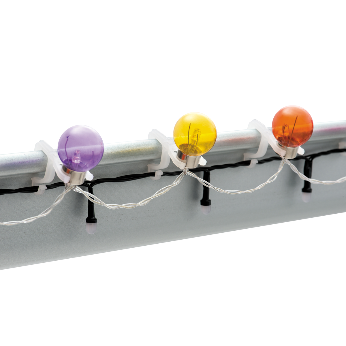 Arlec LVA010 Multi Purpose Light Clips - 100 Pack - White Plastic