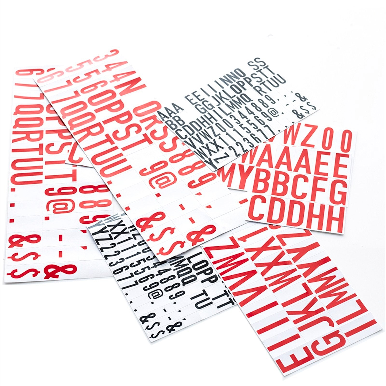 Sandleford 300 x 450mm Magnetic Sign Kit - Magnetic Vinyl with Letters and Numbers