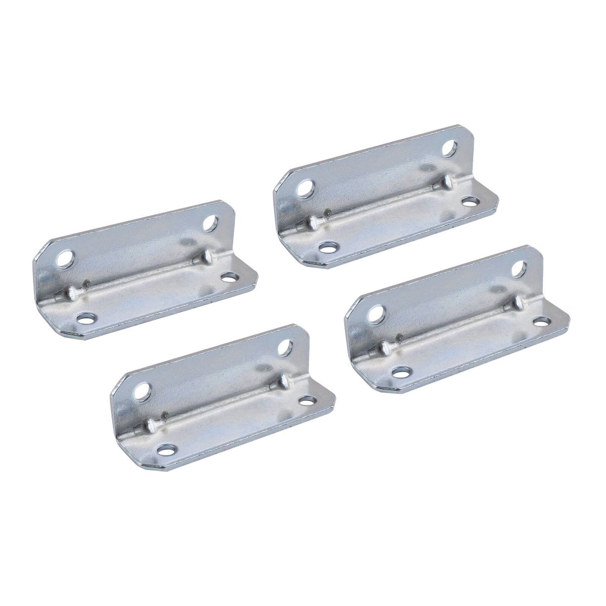 Carinya 63.5 x 20 x 20 x 2mm Zinc Plated Steel Reinforcing Angle Bracket - 4 Pack