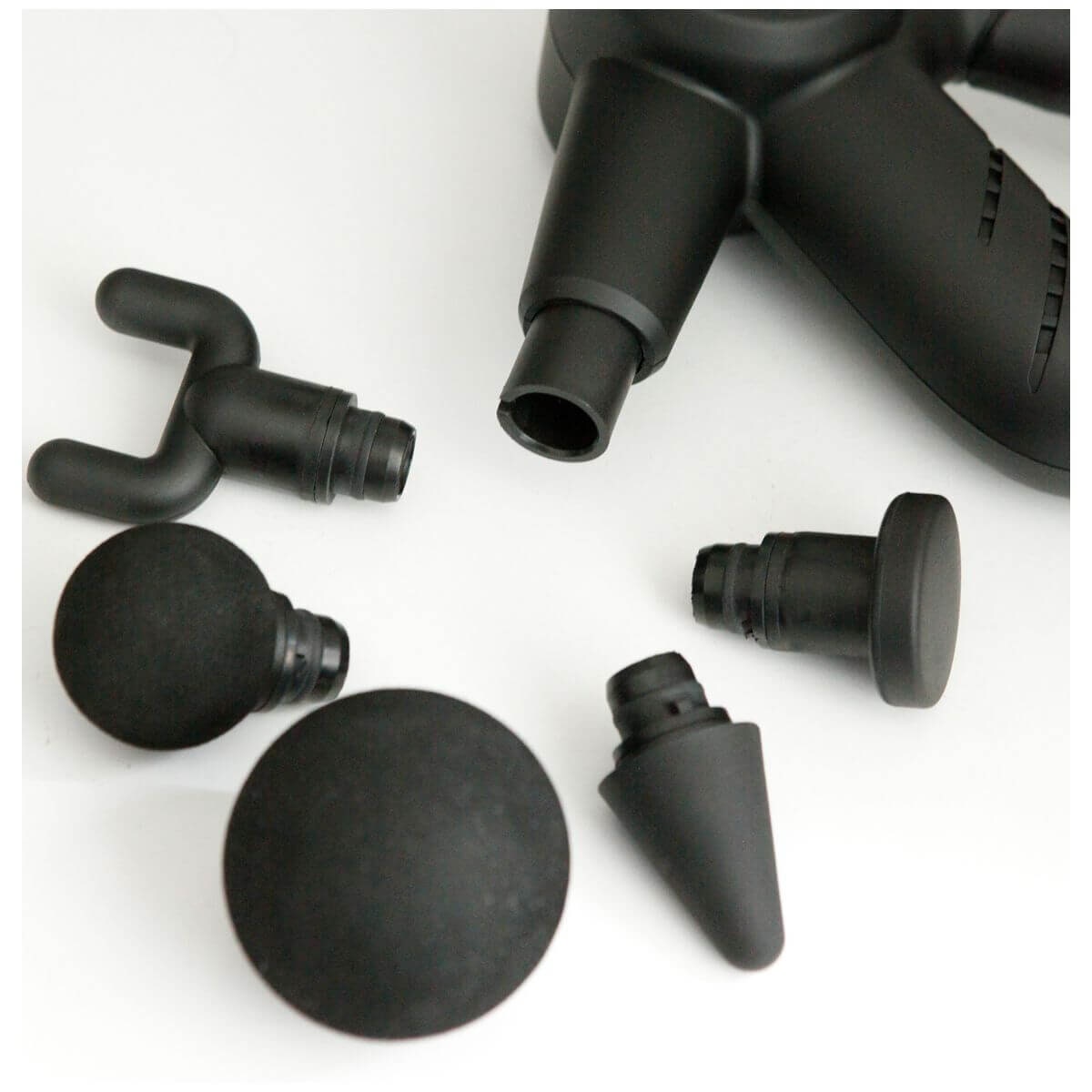 Fitsmart Pro Massage Therapy Device - Deep Tissue Vibration, Three Speed Levels, Five Massage Heads - 10002662