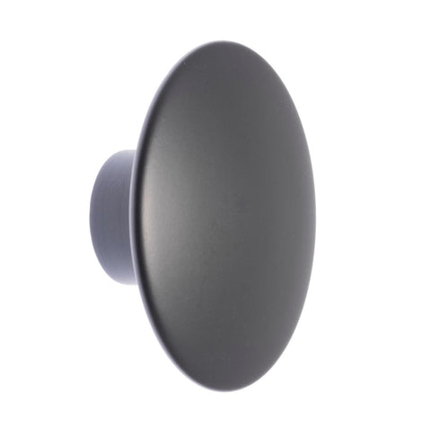 Lane 76mm Matte Black Round Timber Knob - 1 Piece - Versatile Design - SuperSaverAU - view 1