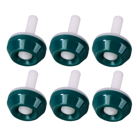 EnduraSeal 12mm Nylon Tap Valves 6 Pack - Hot and Cold Water
