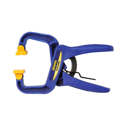 Irwin 38mm Handi Quick-Grip Clamp Resin Ratcheting One-Hand