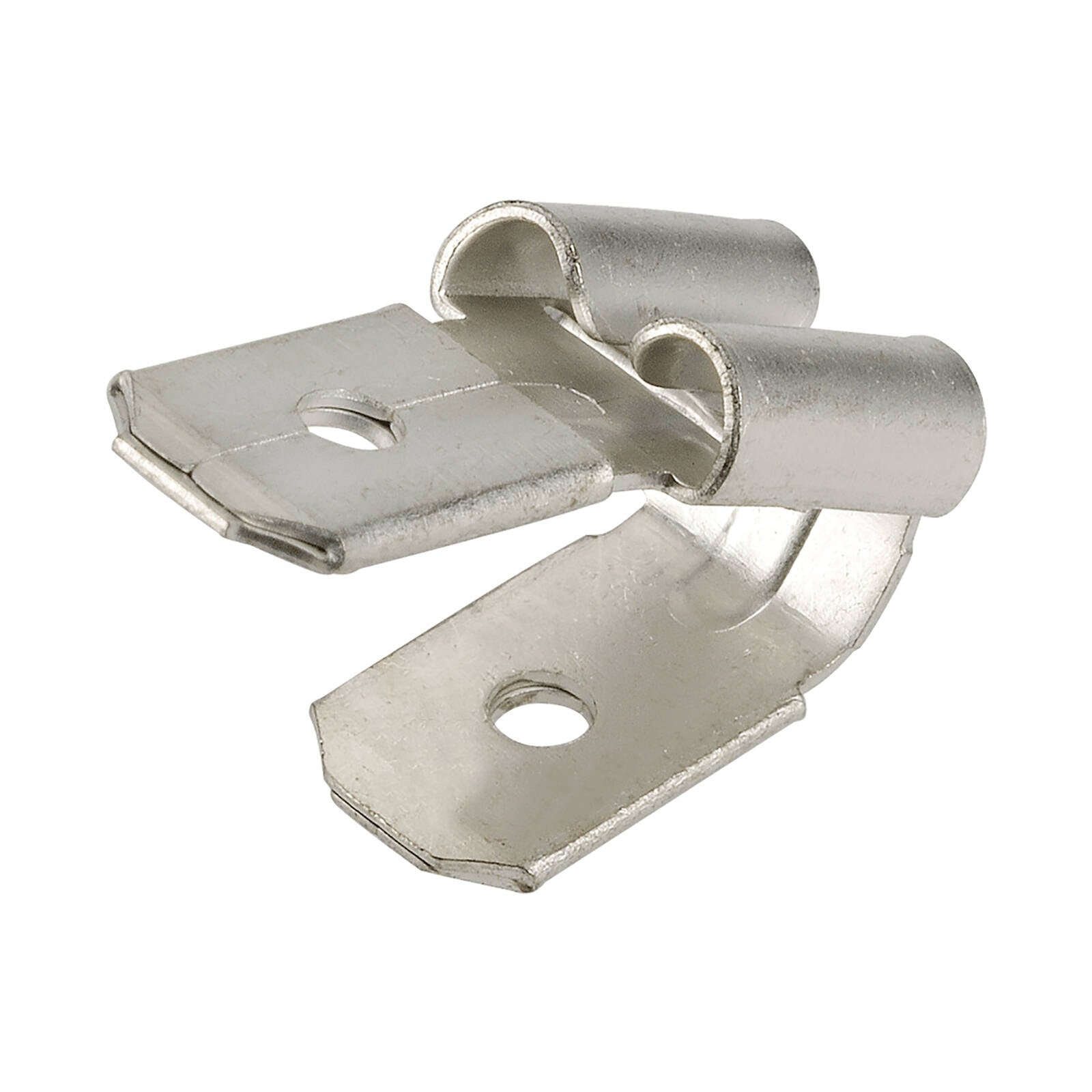 Narva 6.3mm Non-Insulated Aluminium 2-Way Male/Female Connector - 17 Pack