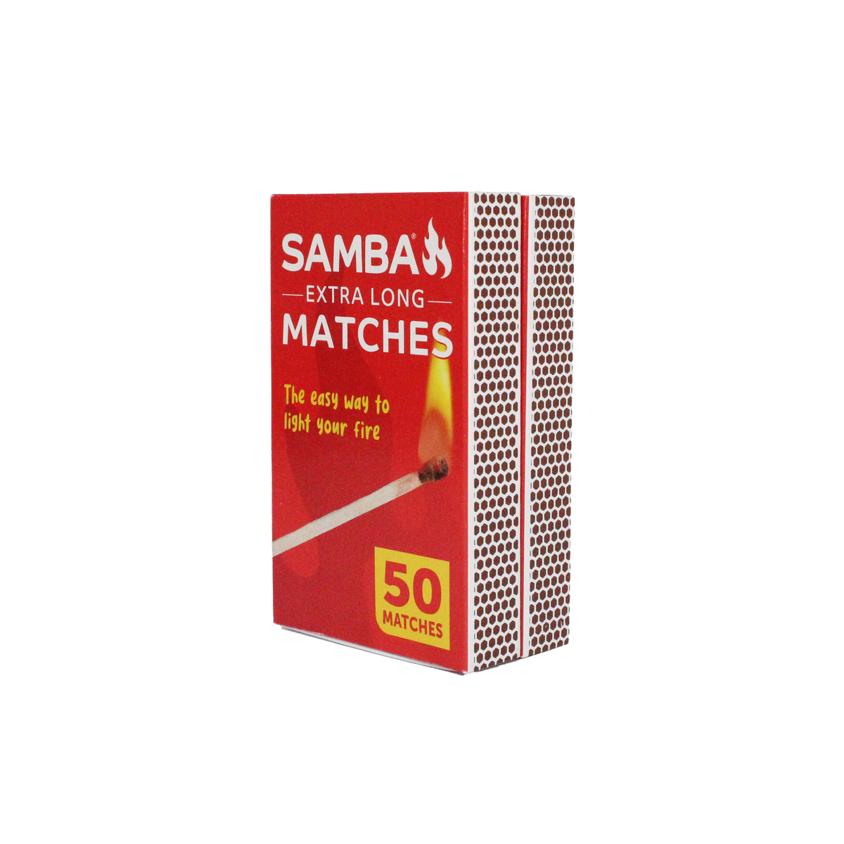 Samba 90mm Matches 2 Pack - 100 Safety Matches - 98mm Length - Durable - SuperSaverAU - view 1