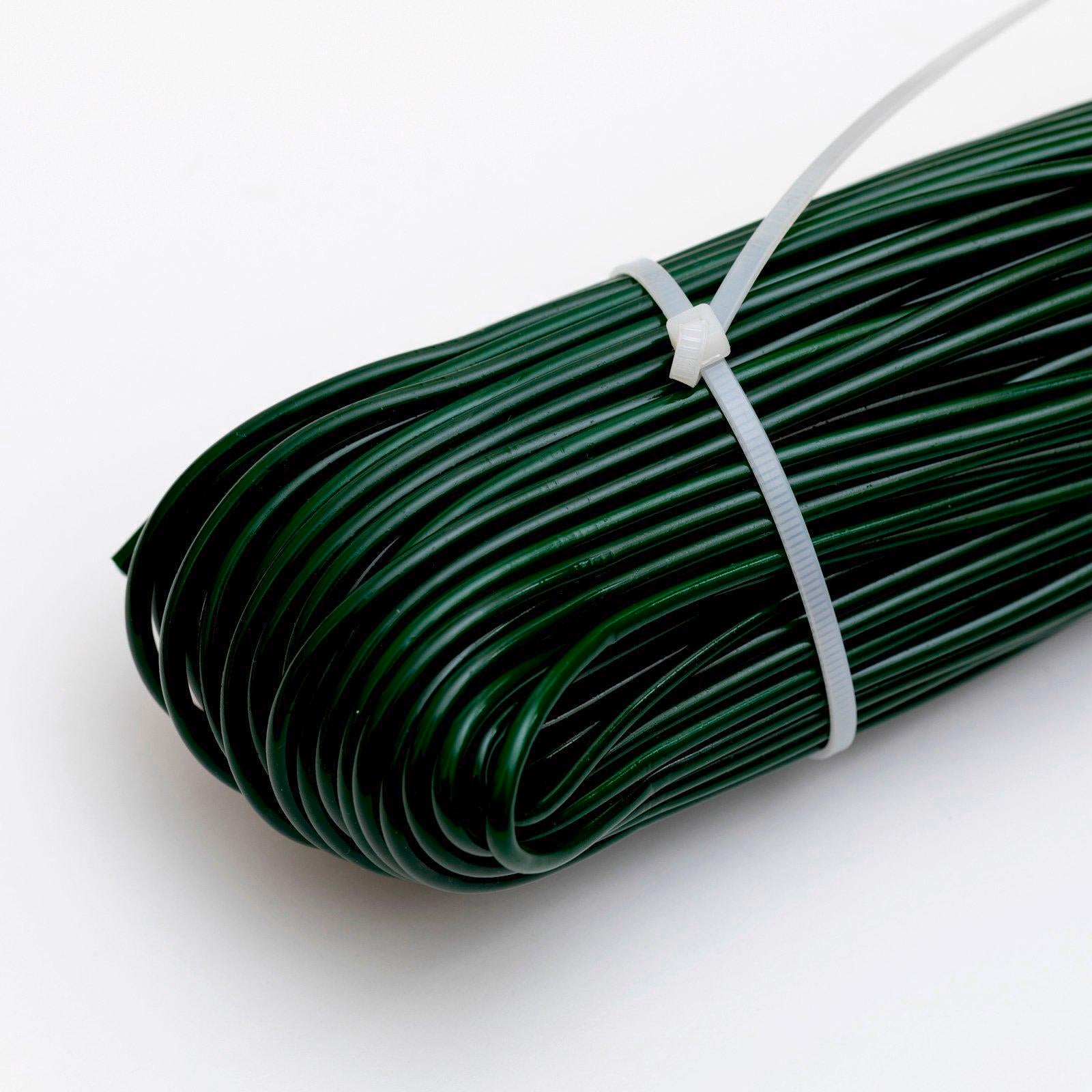 Daytek 60m Green Replacement Clothesline Cord, 3.5mm Nylon Core, UV Stabilised