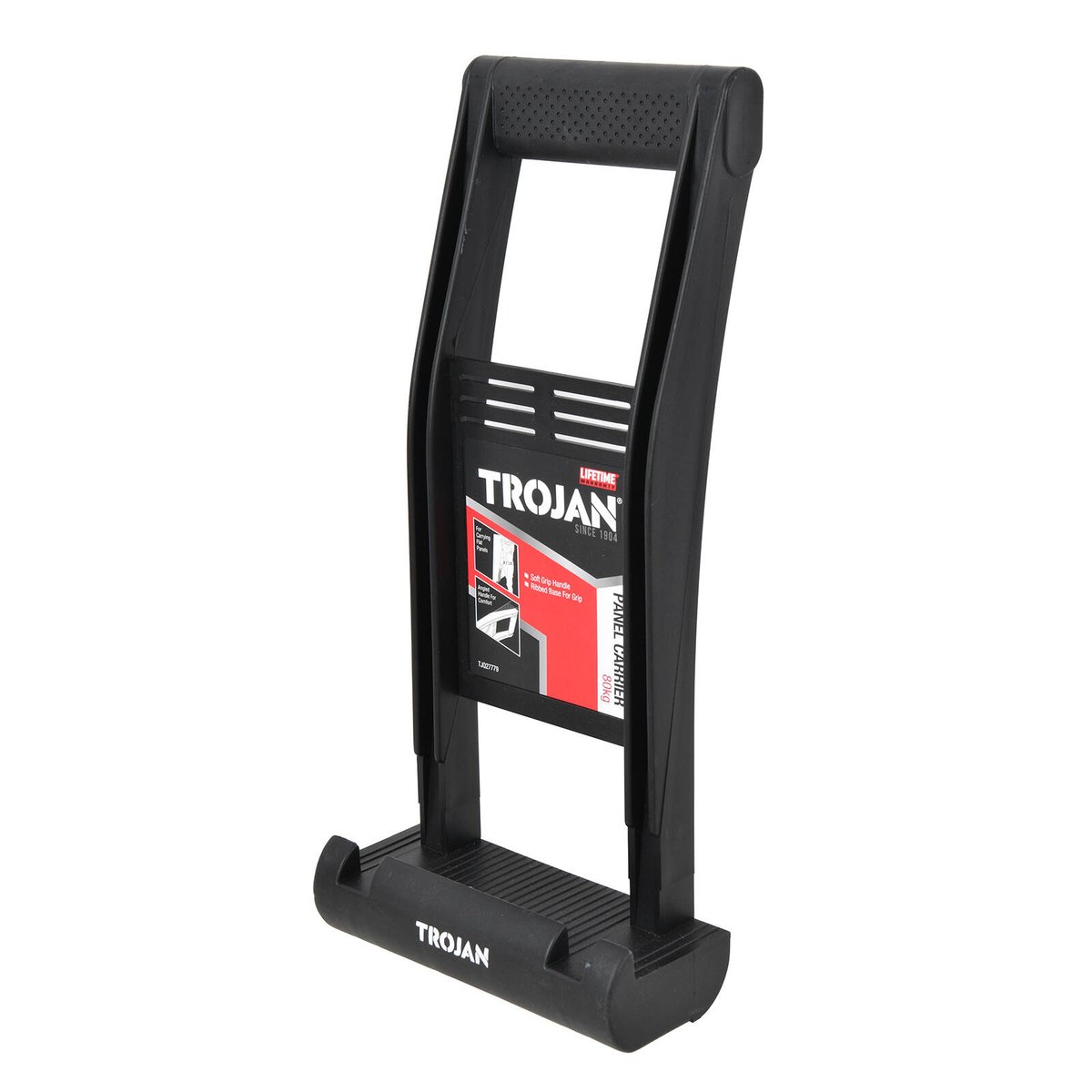 Trojan Panel Carrier, 80kg Capacity, Angled Soft-Grip Handle