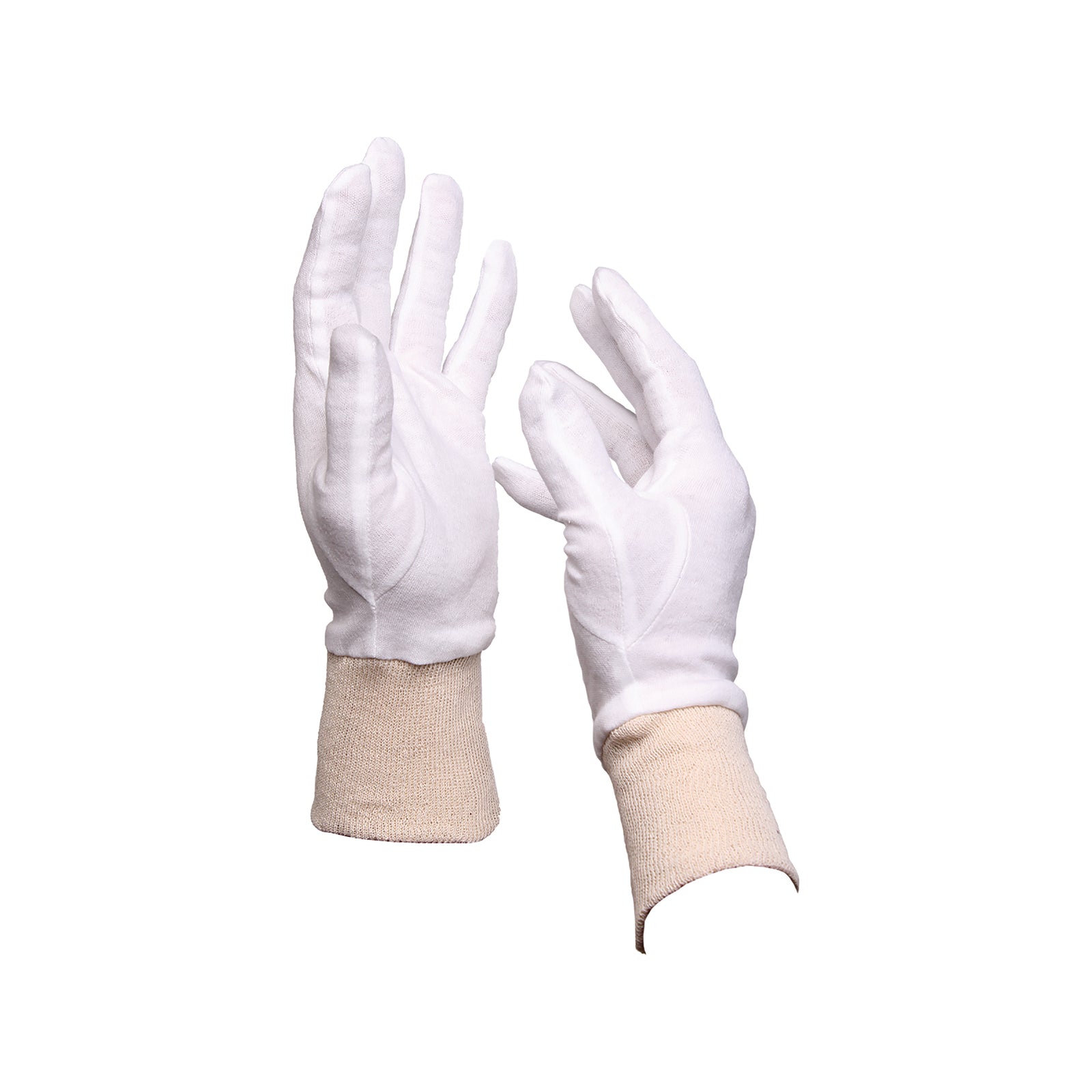 Sabco Premium Cotton Gloves Large 1 Pair White 100 Percent Cotton